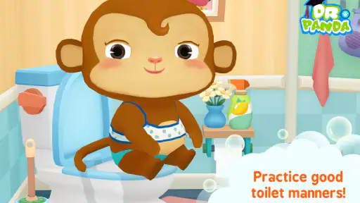 Dr. Panda Bath Time screenshot 3
