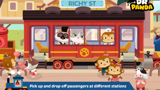 Dr. Panda Train screenshot 4