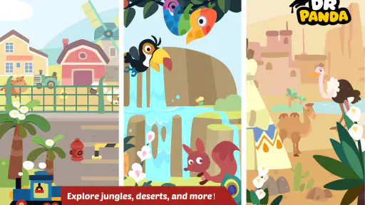 Dr. Panda Train screenshot 5