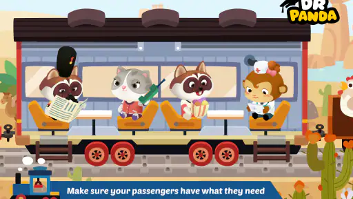 Dr. Panda Train screenshot 7
