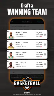 DraftKings Fantasy Sports screenshot 3