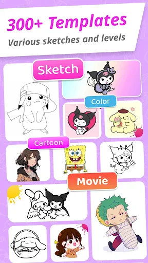 Draw Cartoon - AR Drawing App screenshot
