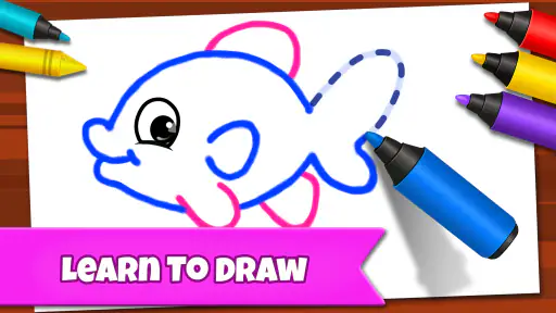 Drawing Games: Draw & Color Game Download - ViaAPK