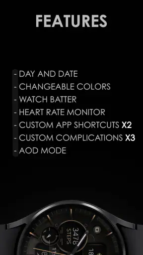 Dream 132 bronze watch face screenshot