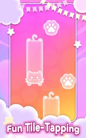 Dreameow Tiles: Cat Music Game screenshot