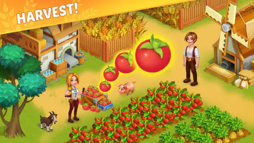 Dreamy Harvest: Farm Island screenshot 1