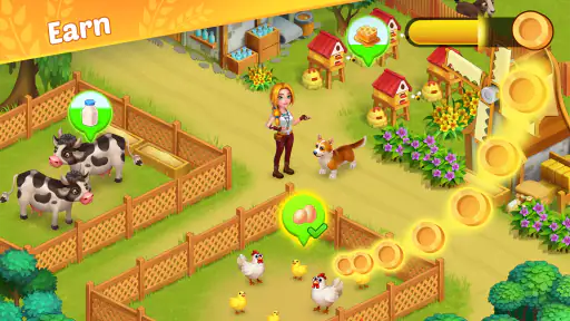 Dreamy Harvest: Farm Island screenshot 3