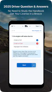 Driver Written Test: 2025 Test screenshot 4
