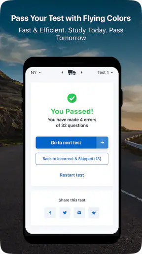Driver Written Test: 2025 Test screenshot