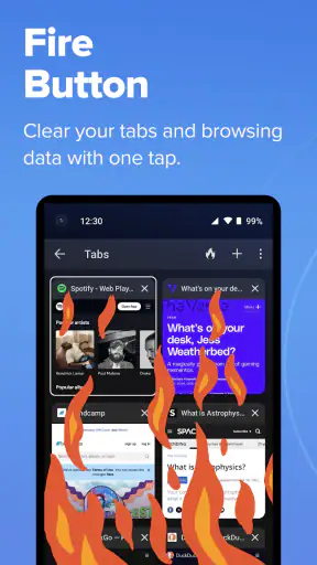 DuckDuckGo Browser, Search, AI screenshot