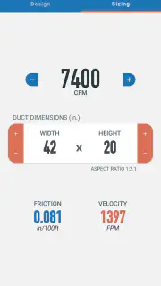 Ductulator Pro screenshot 4