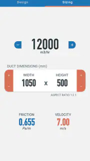 Ductulator Pro screenshot 5