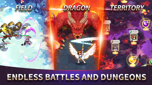 Dungeon Sisters : IDLE RPG screenshot 7