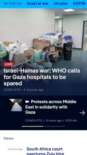 DW - Breaking World News screenshot 1