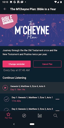Dwell: Audio Bible screenshot