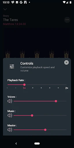 Dwell: Audio Bible screenshot