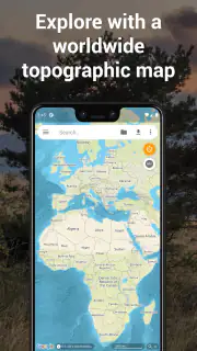 E-walk - Hiking offline GPS screenshot 1