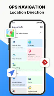 Earth Map: Live Satellite View screenshot 1