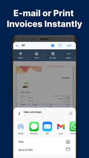 Easy Invoice & Estimates Maker screenshot 3