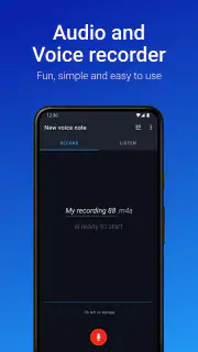 Easy Voice Recorder screenshot 1