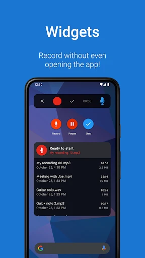 Easy Voice Recorder Pro screenshot