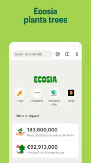 Ecosia - Safe Internet Browser screenshot 2