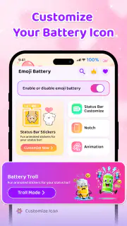 Emoji Battery Icon Customize screenshot 4