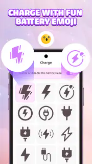 Emoji Battery Icon Customize screenshot 7
