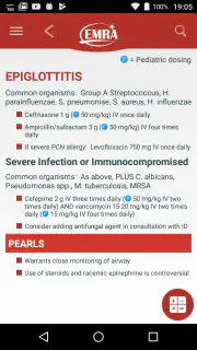 EMRA Antibiotic Guide screenshot 2