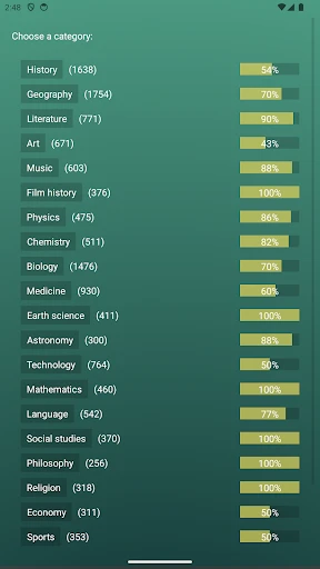 Endless Quiz Pro screenshot