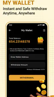 ETH Cloud Miner- Earn Ethereum screenshot 3