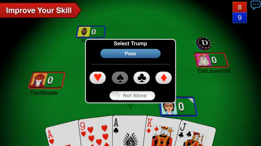 Euchre 3D Card Game Online screenshot 3