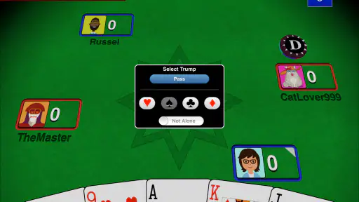 Euchre 3D Card Game Online screenshot 8