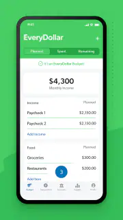 EveryDollar: Budget Planning screenshot 1