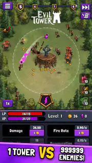 Evil Tower - Idle Defense TD screenshot 1