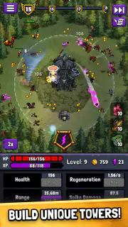 Evil Tower - Idle Defense TD screenshot 2