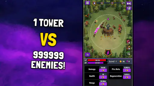 Evil Tower - Idle Defense TD screenshot 6