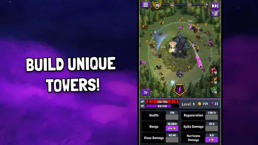 Evil Tower - Idle Defense TD screenshot 7