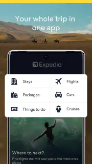 Expedia: Hotels, Flights, Cars screenshot 1