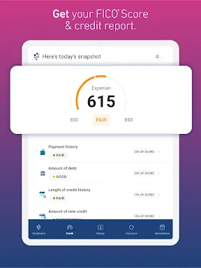 Experian screenshot