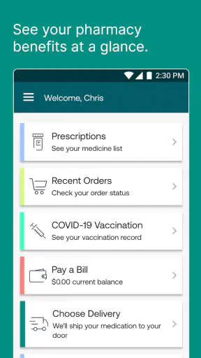 Express Scripts screenshot