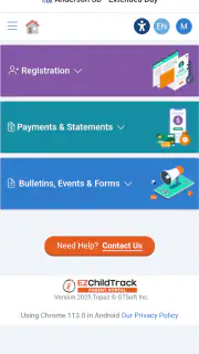 EZChildTrack Parent Portal screenshot 4