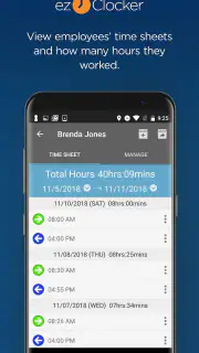 ezClocker: Employee Time Track screenshot 3
