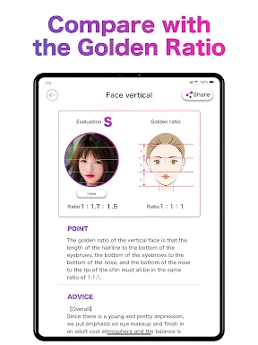 Face Shape & Color Analysis screenshot