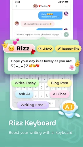 Facemoji AI Emoji Keyboard screenshot