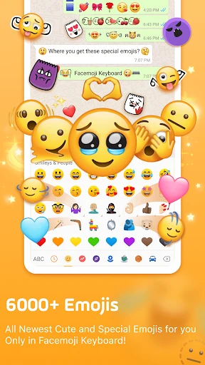 Facemoji AI Emoji Keyboard screenshot
