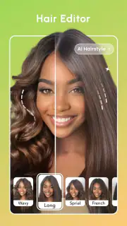 FacePic Face Editor, Hair, Age screenshot 4