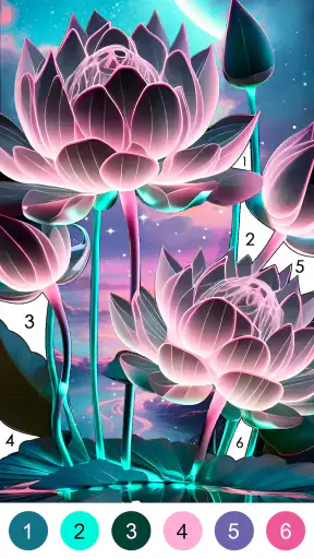 Magic Color Game Fantasy Color-Paint By Number Game Download - ViaAPK