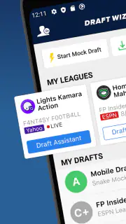 Fantasy Football Draft Wizard screenshot 1