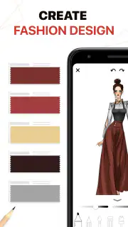 Fashion Design Sketches Book screenshot 1